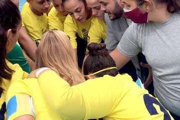 El filial del Teldeportivo sale goleado de Madrid en su estreno en Segunda (8-2)/TA.